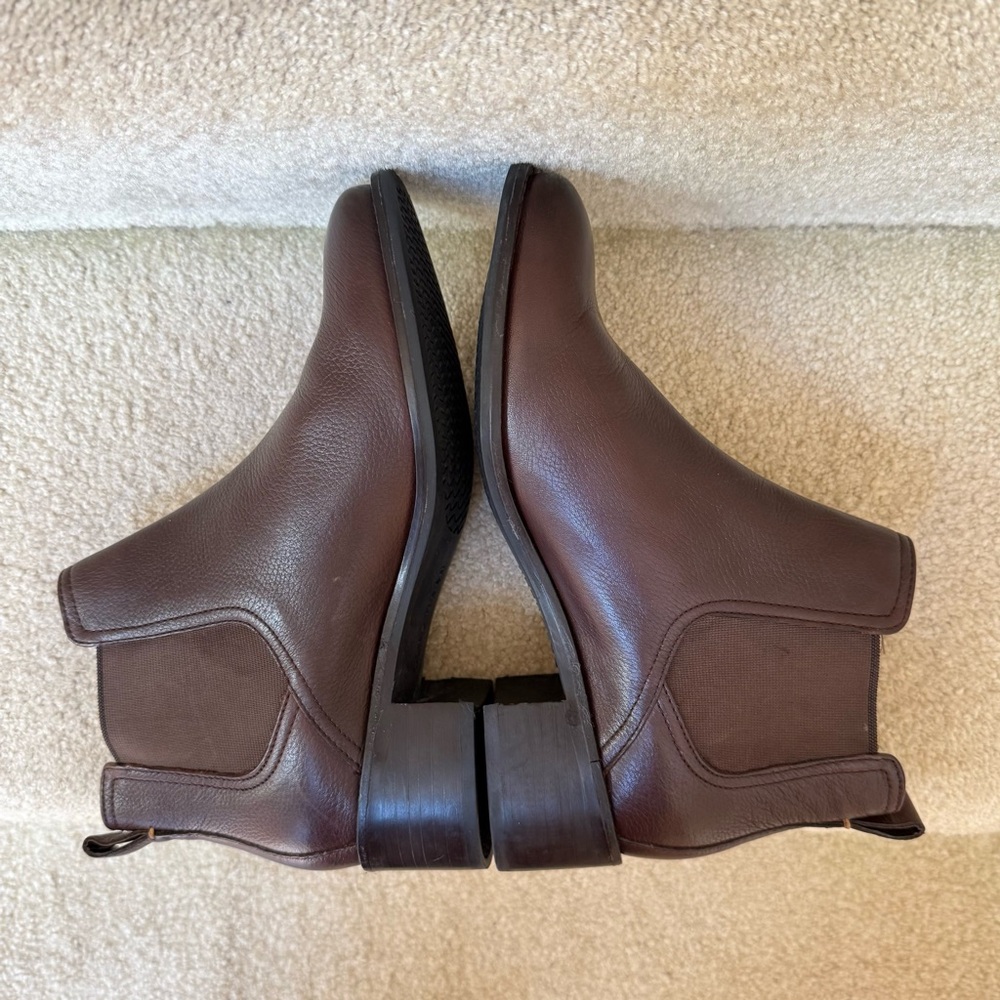 Cole Haan Cassie Ankle Bootie Dark Brown Size 9B - Picture 5 of 9